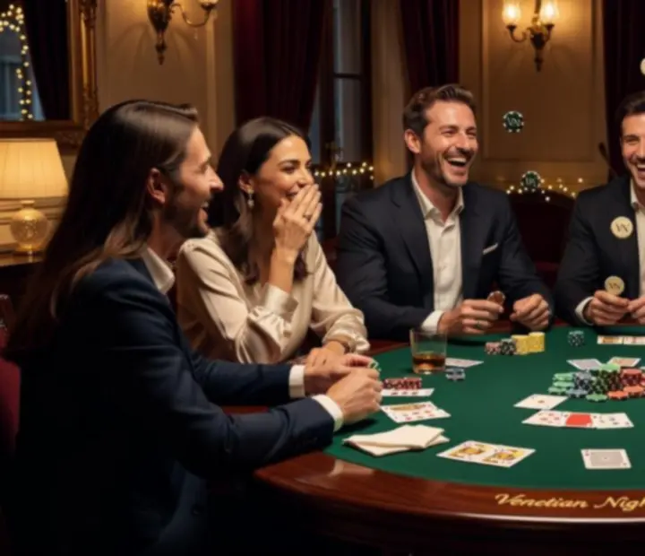 Galerie de soirées poker récréatives et réceptions premium
